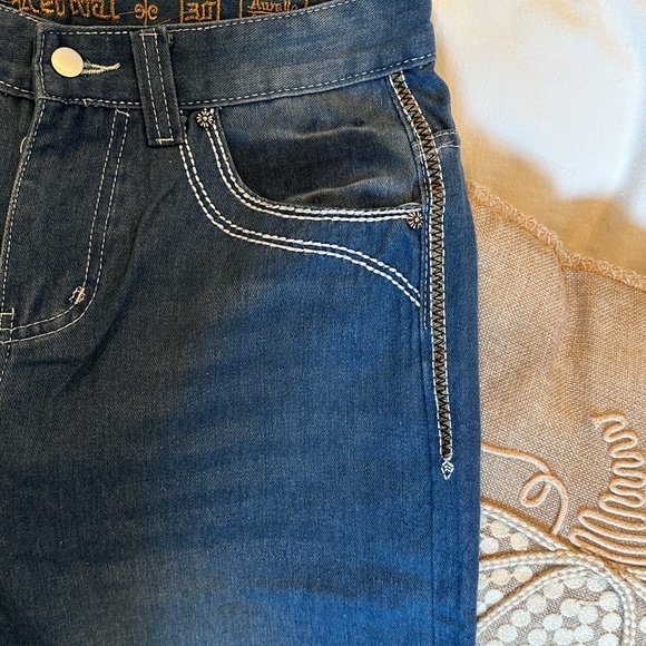 Rock Revival ALIVIA OVERSIZED WIDE-LEG JEANS - Picture 10 of 12